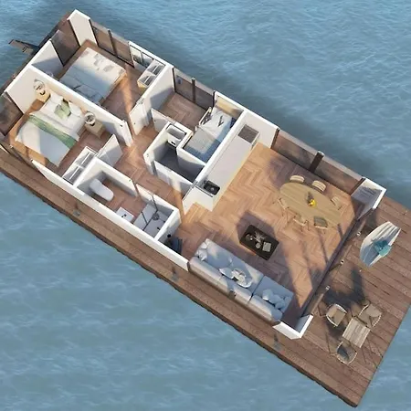 Surla Houseboat De Saek With Tender *